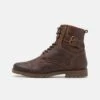 Pier One Leather - Veterboots - Brown 2 Pier One Leather - Veterboots - Brown -Pier One Schoenen Winkel 051eef69b5e047c99ad3e4eb398dd6bf