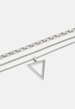 Pier One 3Pack - Ketting - Silver-Coloured -Pier One Schoenen Winkel 0939075566a74b089b462fd6f4c080a5