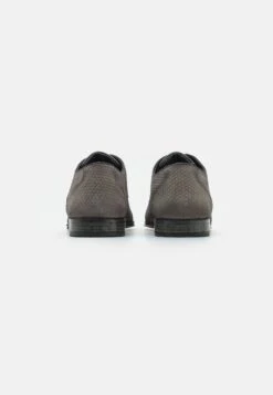 Pier One Leather - Veterschoenen - Dark Grey -Pier One Schoenen Winkel 0c311a92c6dc430dbd2cc607c7d0ed4e