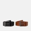 Pier One 2 Pack Unisex - Riem - Black/Cognac -Pier One Schoenen Winkel 2f8356d00e94424e9b370f49a86d96f0
