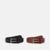 Pier One 2 Pack - Riem - Brown/Black 2 Pier One 2 Pack - Riem - Brown/Black -Pier One Schoenen Winkel 3460666fa3784f91aa1eb7fe7aadcc06