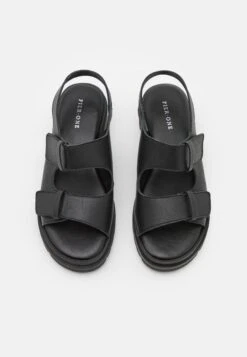 Pier One Leather- Sandalen - Black 7 Pier One Leather- Sandalen - Black -Pier One Schoenen Winkel 416cf047752b46fead206d52841da020