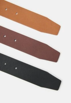 Pier One 3 Pack Unisex - Riem - Black/Brown/Cognac 4 Pier One 3 Pack Unisex - Riem - Black/Brown/Cognac -Pier One Schoenen Winkel 5093dbbd357b48f4906cc633ff9bf4ec
