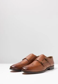Pier One Leather - Instappers - Cognac -Pier One Schoenen Winkel 563237db7d784b85a082bce355da1c99