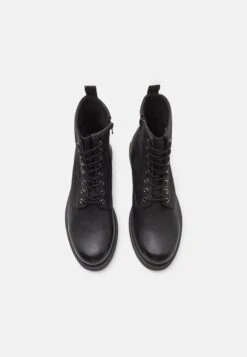 Pier One Leather - Veterboots - Black -Pier One Schoenen Winkel 58499671beb9487781b07c1466b5f042