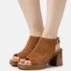 Pier One Leather - Sandalen Met Plateauzool - Cognac 1 Pier One Leather - Sandalen Met Plateauzool - Cognac -Pier One Schoenen Winkel 58fee52b2e0a42c9b71f9c424b424b70