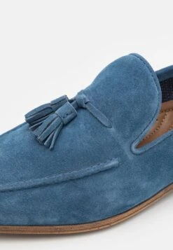Pier One Leather - Instappers - Blue -Pier One Schoenen Winkel 5d32b8a61a9d442e8464301b64803aaf
