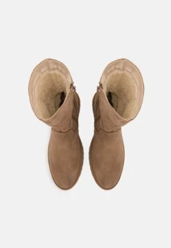 Pier One Leather Winter Boot - Laarzen - Taupe -Pier One Schoenen Winkel 6764689a7b054af99a293cad010b9f7b