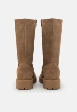 Pier One Leather Winter Boot - Laarzen - Taupe -Pier One Schoenen Winkel 7d3dcdb1074f4b39864b91fd14841c0d