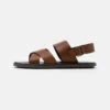 Pier One Unisex - Sandalen - Cognac -Pier One Schoenen Winkel 7eec6c27b8ac4834be9563e04dfa19d3
