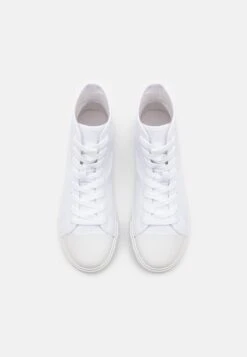 Pier One Unisex - Sneakers Hoog - White -Pier One Schoenen Winkel 8de458166913420995bdf3fadfee5261