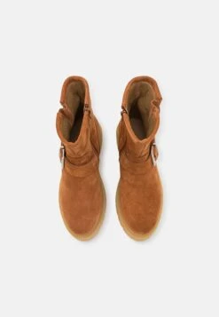 Pier One Leather - Cowboy-/Bikerlaarsjes - Cognac -Pier One Schoenen Winkel 989fc67a2fac4f0ea7646bc4d30dab98