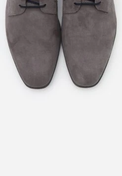 Pier One Leather - Veterschoenen - Grey -Pier One Schoenen Winkel a0f7474e36804ee19a4dfbc56df88ce5