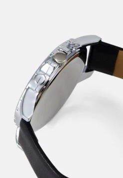 Pier One Horloge - Black/Silver-Coloured -Pier One Schoenen Winkel a405f32d91574594bfe0eb57bcbec044