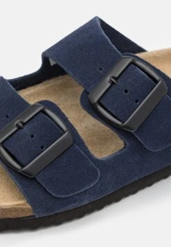 Pier One Leather Unisex - Pantoffels - Dark Blue -Pier One Schoenen Winkel a5a88158e25a4eb4b3e59dc262861c25