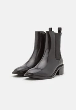 Pier One Leather- Korte Laarzen - Black -Pier One Schoenen Winkel b7042fecf6ff42c1a440708ce3e55e9e