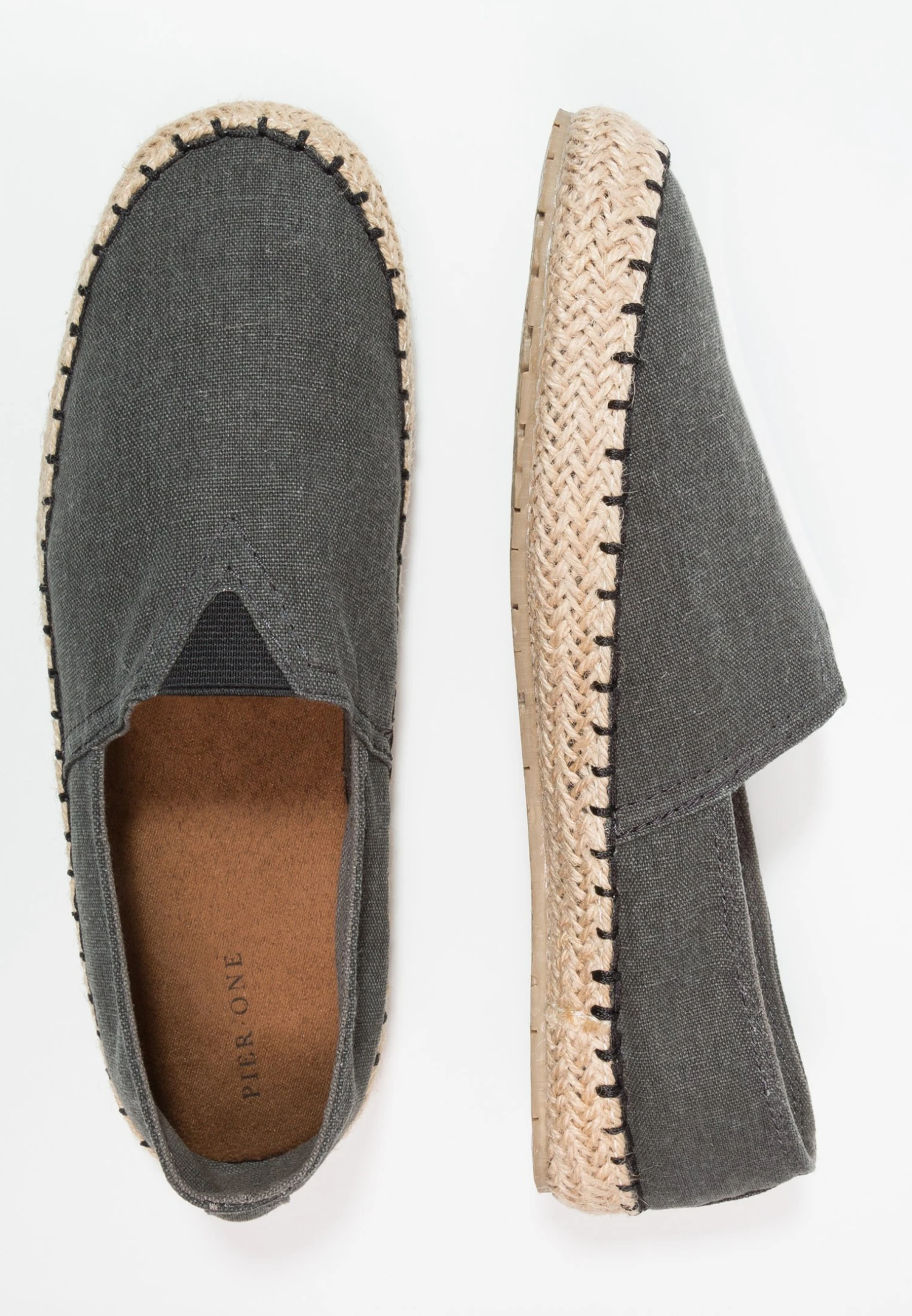 Espadrilles - Grey Pier One Espadrilles - Grey -Pier One Schoenen Winkel b94f2304a06a4b0e98b69b8e0d81767d