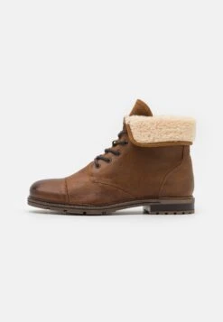 Pier One Leather - Veterboots - Camel