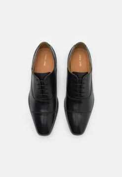 Pier One Leather- Veterschoenen - Black -Pier One Schoenen Winkel e65f0c430cf0472d8a3d71decc7c0996