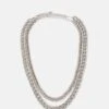 Pier One 2 Pack - Ketting - Silver-Coloured 1 Pier One 2 Pack - Ketting - Silver-Coloured -Pier One Schoenen Winkel e6c00924898f4fceb03665ada79b7042