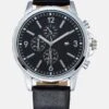 Pier One Horloge - Black/Silver-Coloured -Pier One Schoenen Winkel e82b9088d16947b1aec20bc8526455b7