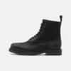 Pier One Leather - Veterboots - Black -Pier One Schoenen Winkel f6e9515e988b4ad584e5e93abea39704