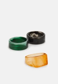 Pier One 3 Pack - Ring - Black/Green/Orange -Pier One Schoenen Winkel fa3f2614c06648be9f9108cc78d74ab1