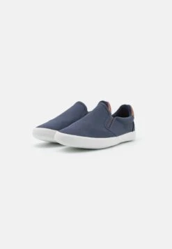 Pier One Unisex - Instappers - Dark Blue -Pier One Schoenen Winkel fb7b956bf4ca483e99a858a36ccdd223