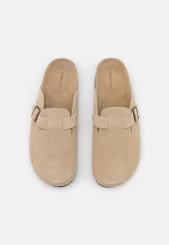 Pier One Leather Unisex - Pantoffels - Beige -Pier One Schoenen Winkel fb9c0aed91d14aa2a90f9e1af6a1df5d