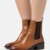 Pier One Leather- Korte Laarzen - Cognac -Pier One Schoenen Winkel fccf88f36dab4baa8182de3325dbe3bc